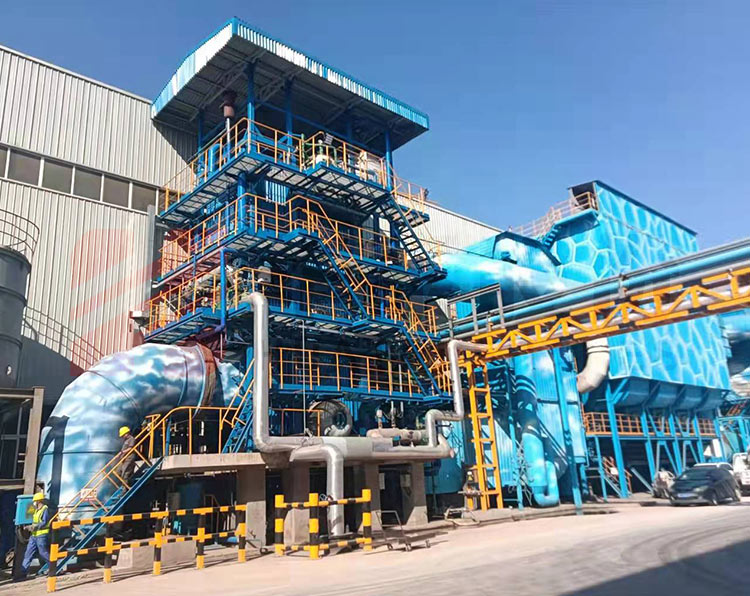 Steel smelting waste heat steam boiler